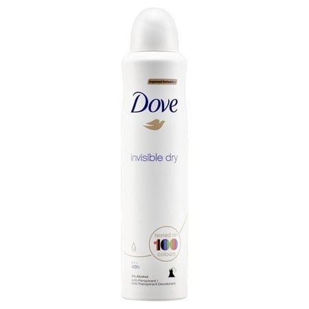 Dove Invisible Dry Antiperspirant Deodorant Spray 250 Ml 48 Hr Protection Pack 1