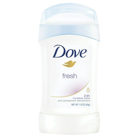 Dove Invisible Solid Antiperspirant Deodorant Stick Fresh, 1.6 oz