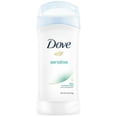 Dove Women's Invisible Solid Deodorant Stick, Soft Sensitive Skin