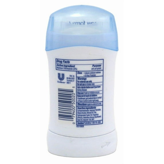 Dove Invisible Solids Women's Anti-Perspirant Deodorant Powder Scent, 1.6oz, 6-Pack