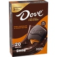thumbnail image 1 of Dove Large Promises Dark Chocolate Peanut Butter Candy, 55 Oz, 20 Packs Per Carton, 1 of 5