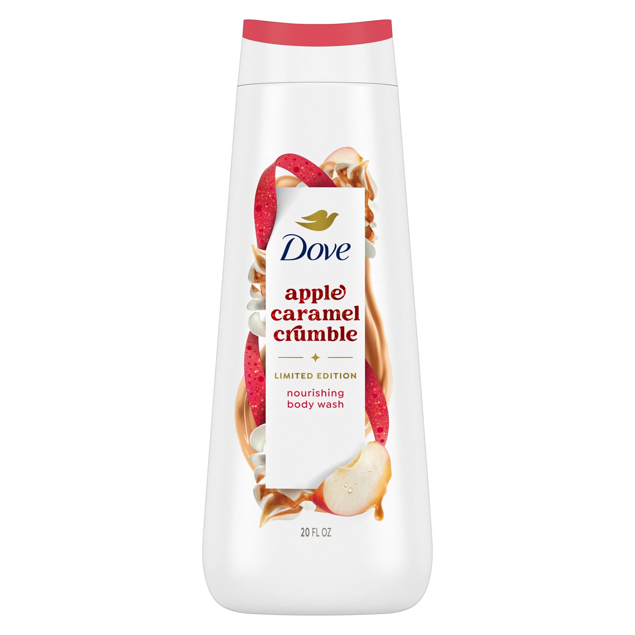 Dove Limited Edition Holiday Treats Body Wash For Deep Nourishment Apple Cider Carmel ,20 fl oz