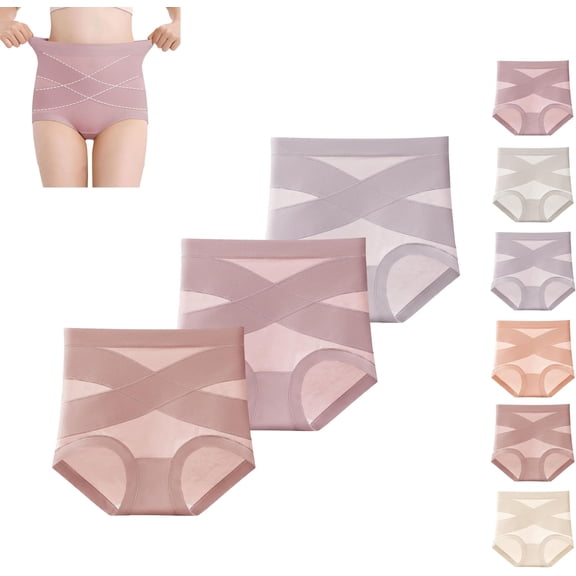 Dove Loom Panties Leak Proof Tummy Control, Mayaloom Leakproof Panties With Tummy Control, Doveloom Leakproof Tummy Control Panties, High-Waist Seamless Cotton Underwear