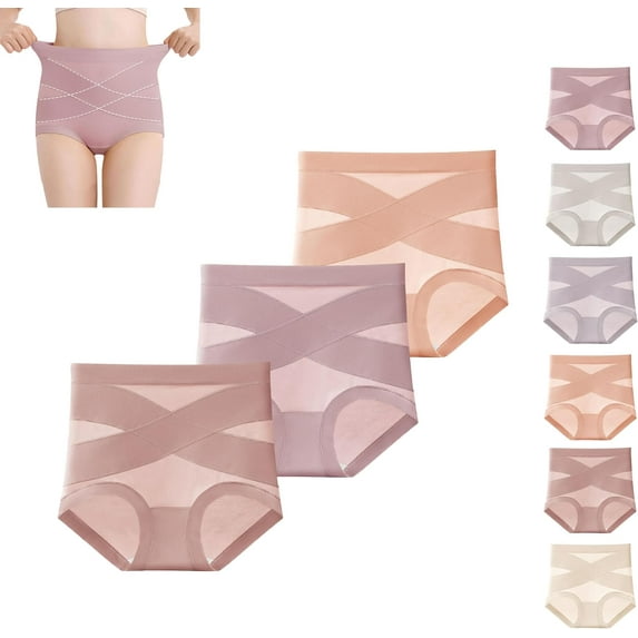 Dove Loom Panties Leak Proof Tummy Control, Mayaloom Leakproof Panties With Tummy Control, Doveloom Leakproof Tummy Control Panties, High-Waist Seamless Cotton Underwear