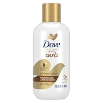 Dove Love Those Bold Curls Hair Styling Cream Leave-In Conditioner, Coconut and Jamaican Castor Oil, 7.5 oz