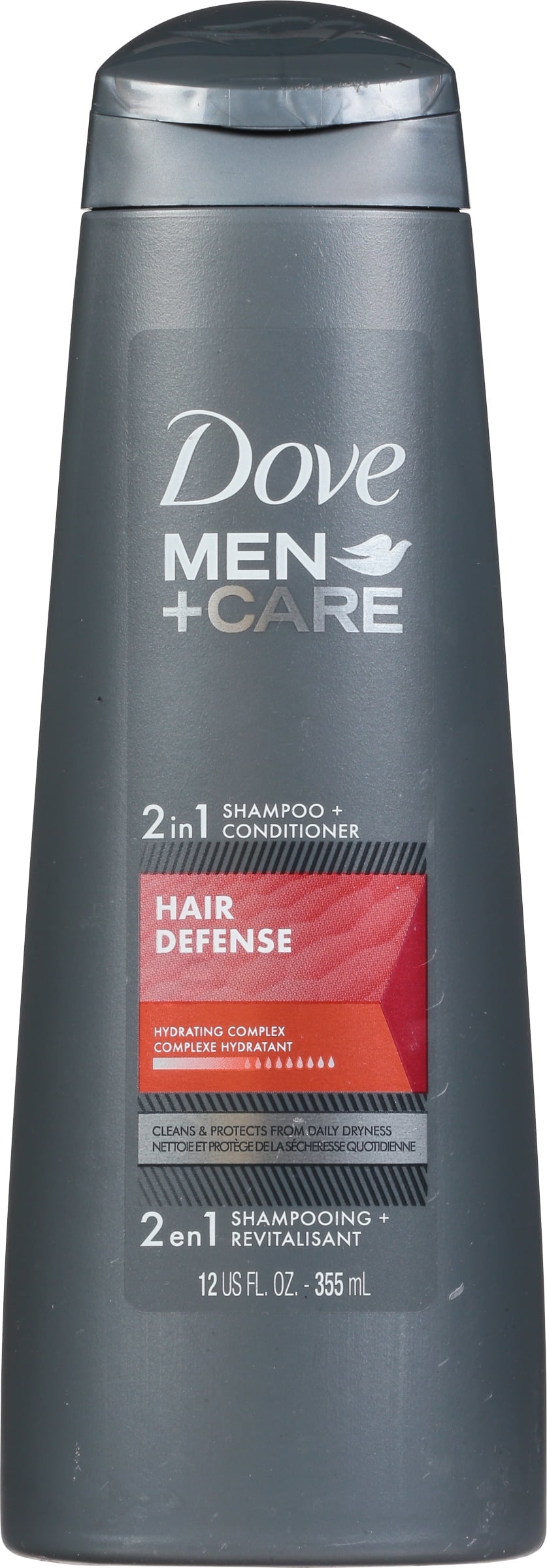 Dove Men+Care 2 in 1 Hair Defense Shampoo + Conditioner 12 fl oz