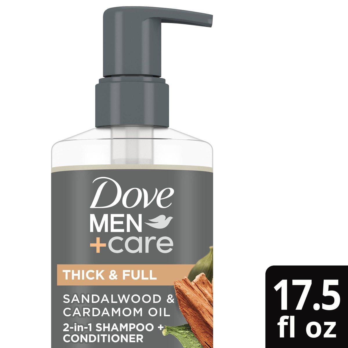 Dove Men+Care 2-in-1 Pro Thick Full Shampoo - 17.5oz