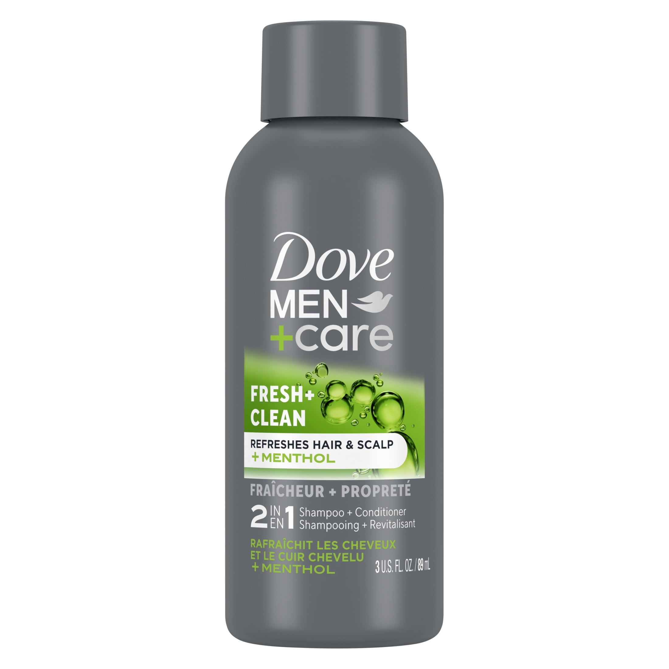 Dove Men+Care 2-in-1 Shampoo & Conditioner – Für Starkes, Dichtes Haar, 4 X 25,4 Oz (Packung)