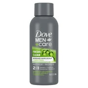 Dove Men+Care 2 in 1 Shampoo & Conditioner Fortifying Fresh & Clean, 3 oz