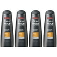 thumbnail image 1 of Dove Men+Care 2 in 1 Shampoo and Conditioner Thick and Strong 12 oz, 4 count, 1 of 3