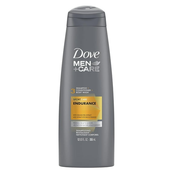 Dove, Men+Care, 3 Shampoo + Conditioner + Body Wash, SportCare, 12 fl oz (355 ml) (1 Pack)
