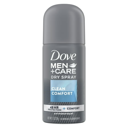 Dove Men+Care Antiperspirant Deodorant Dry Spray Clean Comfort, 1 oz