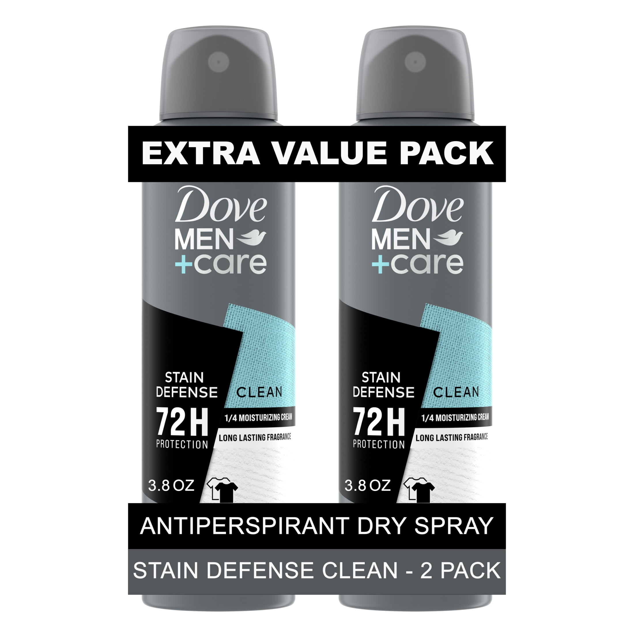 Dove Men+Care Antiperspirant Deodorant Spray for Men Stain Defense