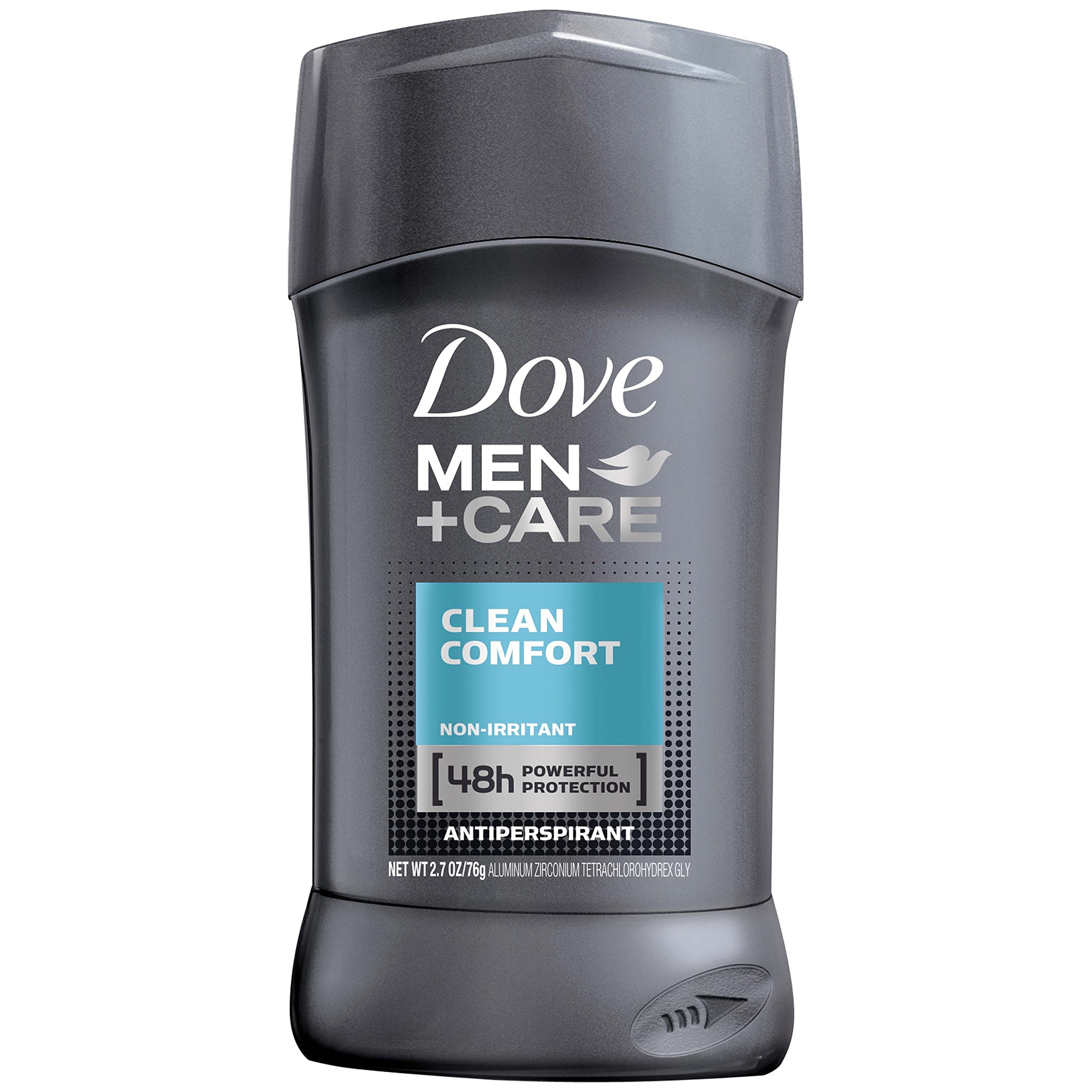 Dove Men+Care Antiperspirant Deodorant Stick, Clean Comfort, 2.7 Ounce (Pack Of 6)