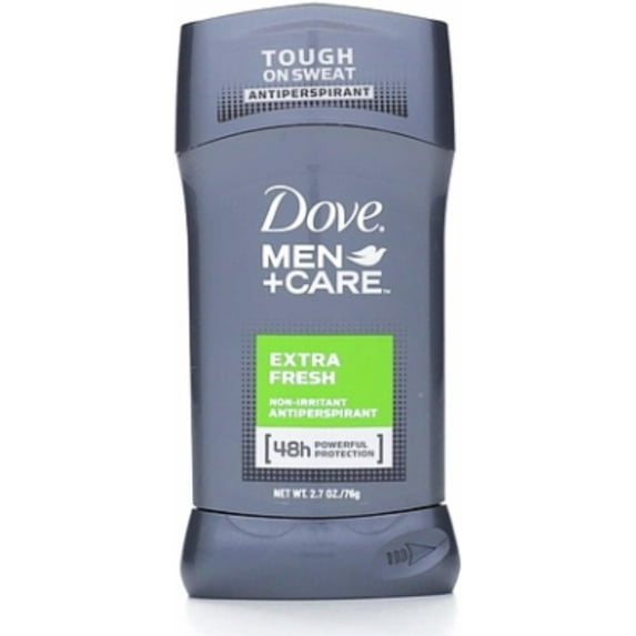 Dove Men + Care Antiperspirant Deodorant Stick, Extra Fresh 2.70 oz (Pack of 2)