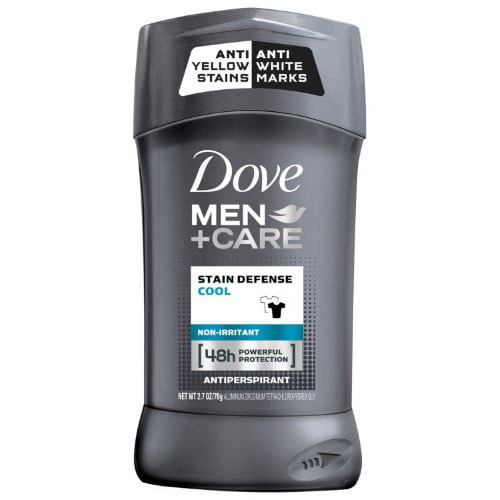 Dove Men+Care Antiperspirant Deodorant Stick Stain Defense Cool 2.7 (Pack of 3)
