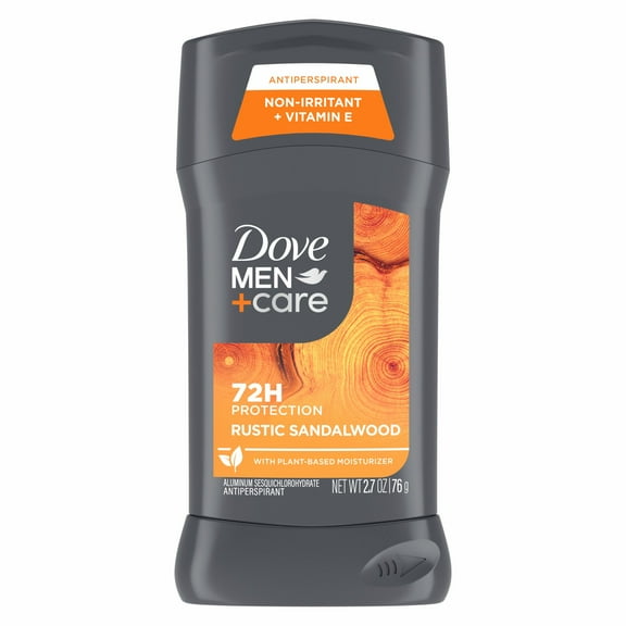 Dove Men+Care Antiperspirant Deodorant Stick for Men Rustic Sandalwood, 2.7 oz
