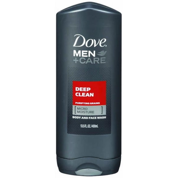 Dove Men+Care Body Wash Deep Clean 13.5 oz (Pack of 12)
