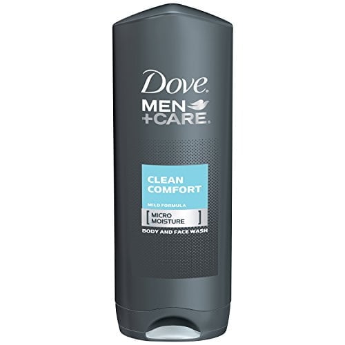 Dove Men+Care Body Wash and Face Wash Clean Comfort 13.5 oz (Pack of 3)