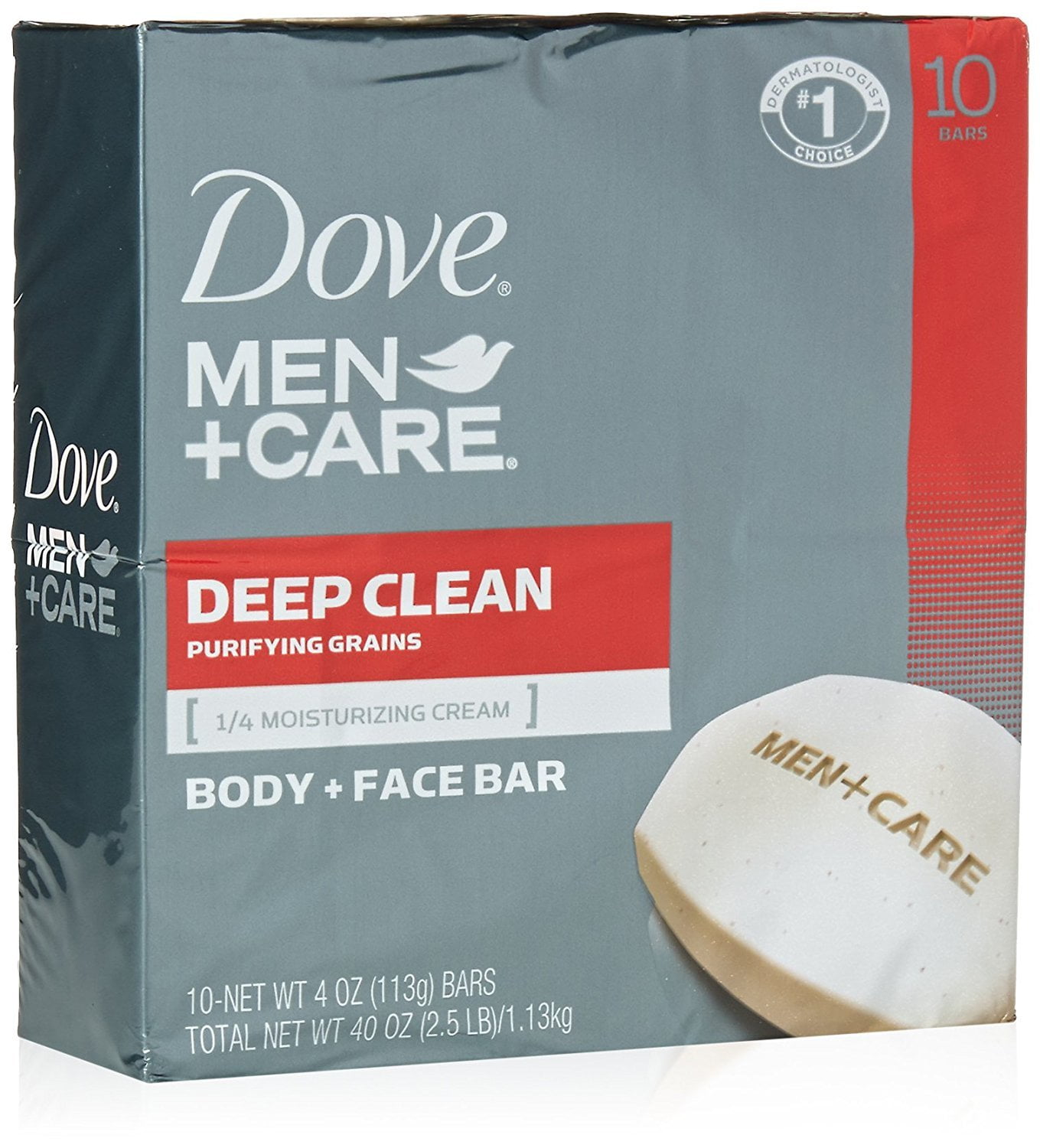 Dove Men+Care Body and Face Bar to Clean and Hydrate Skin Extra Fresh Body  and Facial Cleanser More Moisturizing Than Bar Soap 3.75 oz 4 Bars