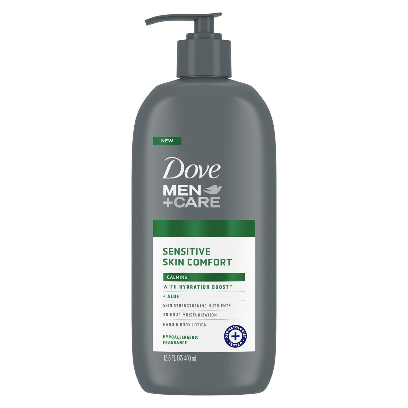 Dove Men+Care Calming Hand & Body Lotion - Aloe 13.5 oz
