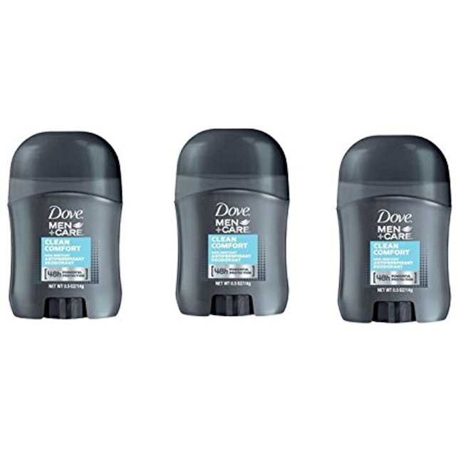 Dove Men+Care Clean Comfort AntiPerspirant Deodorant Travel Size 0.5