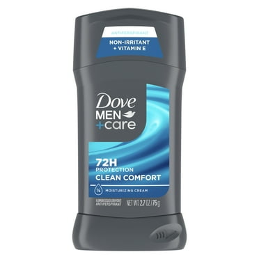 Dove Men+Care Antiperspirant Deodorant Stick for Men Clean Comfort with Moisturizing Cream, 2.7 oz