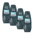 thumbnail image 1 of Dove Men+Care Clean Comfort Roll on Deodorant, Aluminum Free, For All Day Underarm Odor Protection, 4-Pack, 1.7 Fl Oz Each, 4 Bottles, 1 of 3