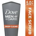 Dove Men+Care Deep Clean Plus Face Scrub 5 oz