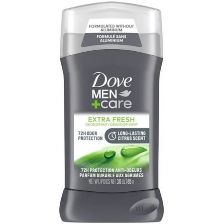 Dove Men+Care Deodorant Stick, Extra Fresh 3.0 oz (Pack of 2)