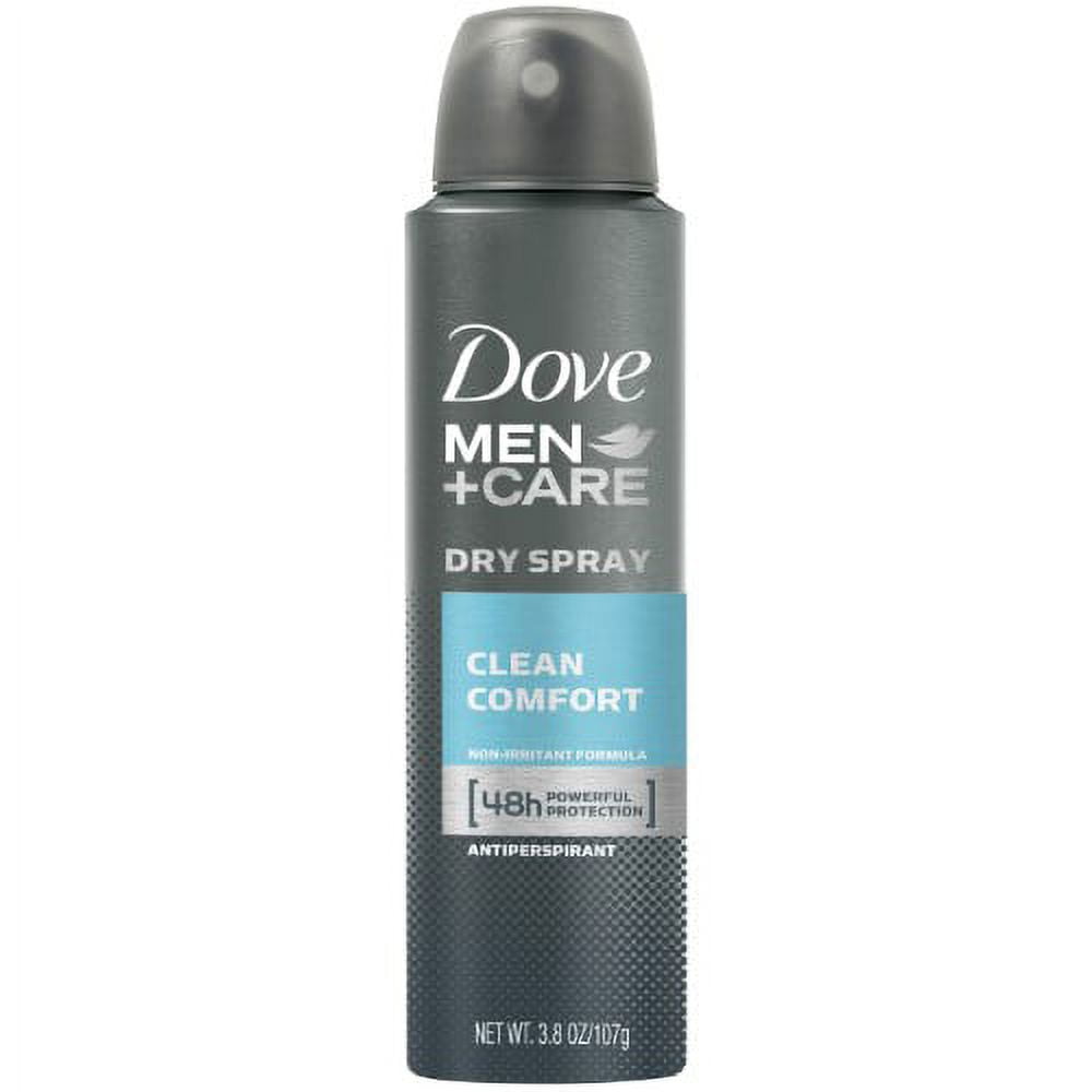 Dove Men+Care Dry Spray Antiperspirant Deodorant Clean Comfort