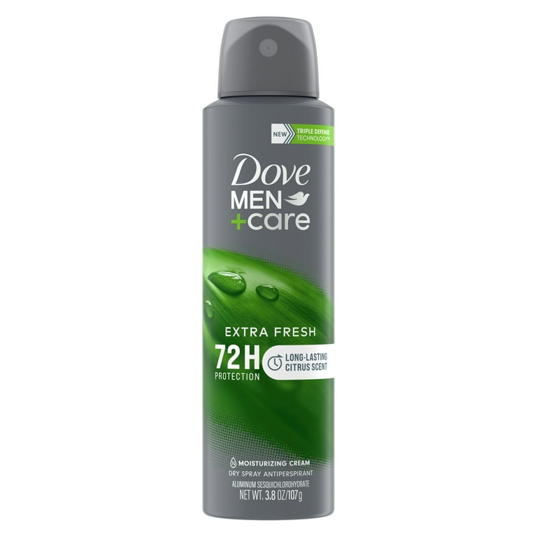 Dove Men+Care Extra Fresh, MEN'S Long-Lasting Citrus