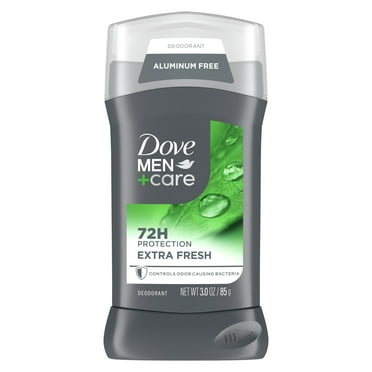 Dove Men+Care Deodorant Stick for Men Extra Fresh Aluminum Free with Moisturizing Cream, 3 oz