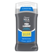 Dove Men+Care Ted Lasso Limited Edition The Smell Of Potential For 72H Protection Deodorant Stick Neutralizes Odor And Sweat, 3.0 oz