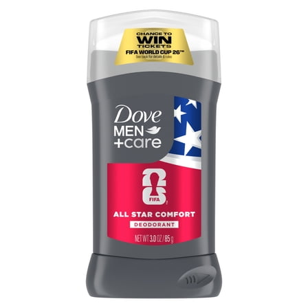 Dove Men+Care Deodorant Stick for 72H Protection All Star Comfort Neutralizes Odor, 3.0 oz