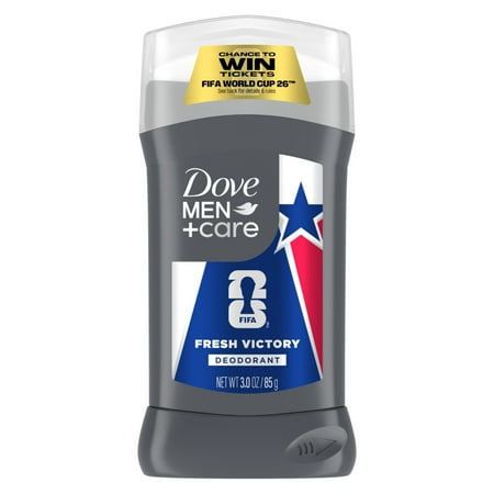 Dove Men+Care Deodorant Stick for 72H Protection Fresh Victory Neutralizes Odor, 3.0 oz