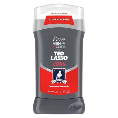 Dove Men+Care Ted Lasso Limited Edition Deodorant Stick For 72H Protection I Believe In Believe Neutralizes Odor And Sweat, 3.0 oz