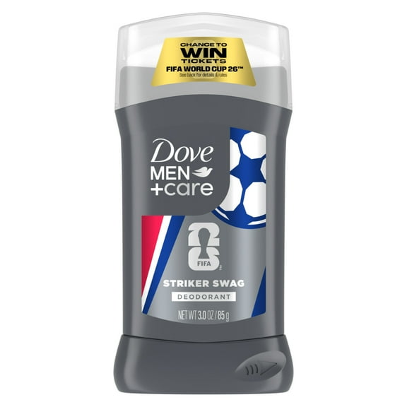 Dove Men+Care Deodorant for 72H Protection Stick Striker Swag Neutralizes Odor, 3.0 oz