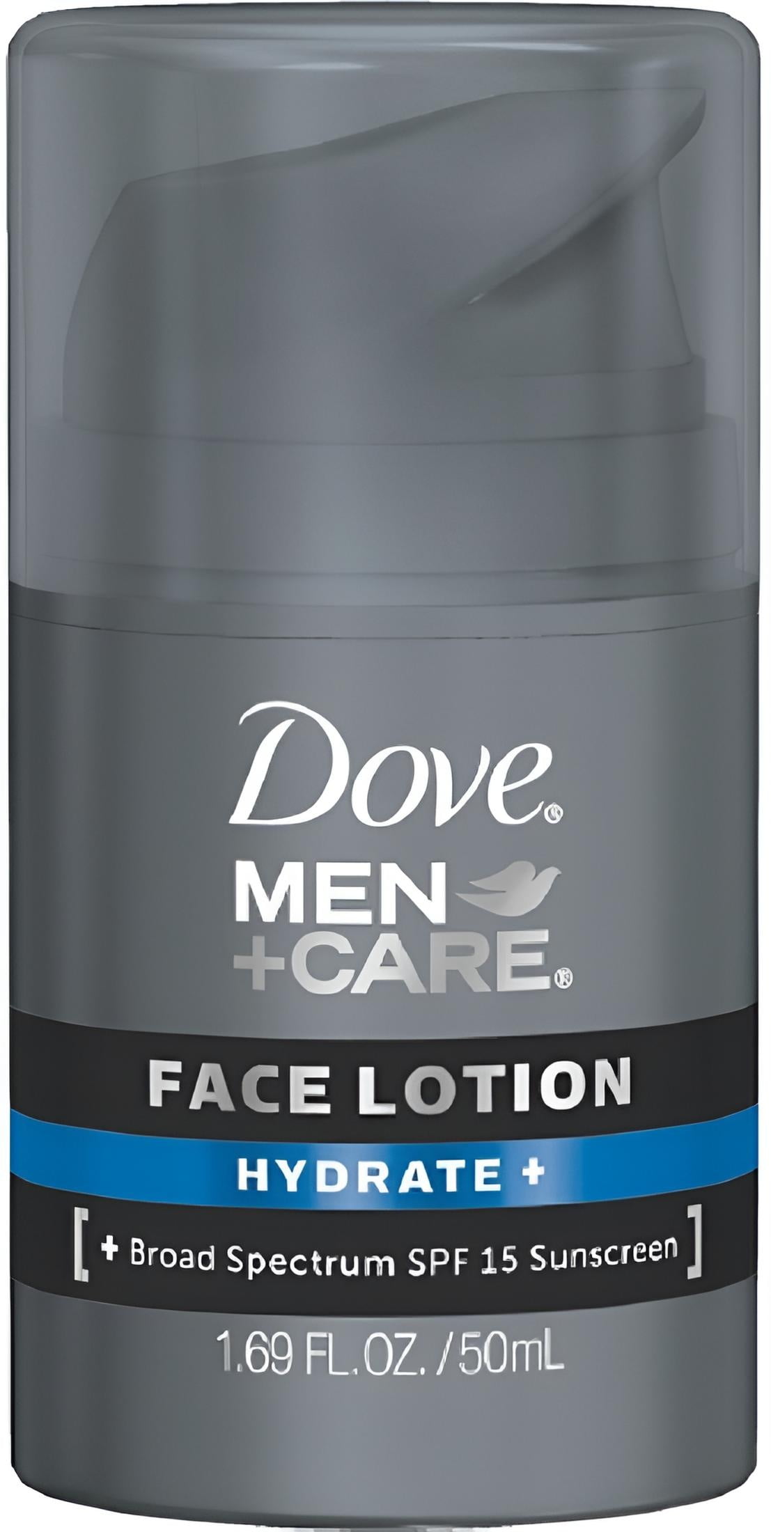 Dove Men+Care Face Lotion, Hydrate 1.69 oz (Pack of 3)