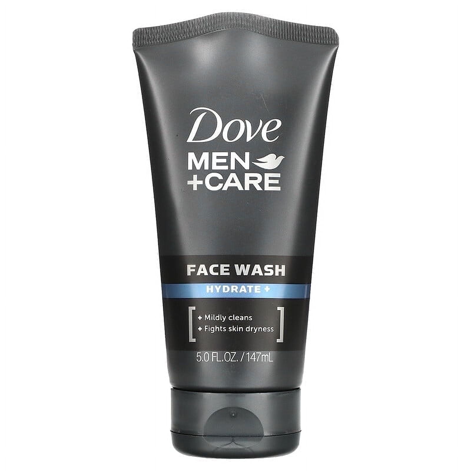Dove, Men + Care, Face Wash, Hydrate, 5 fl oz (147 ml) Pack of 3
