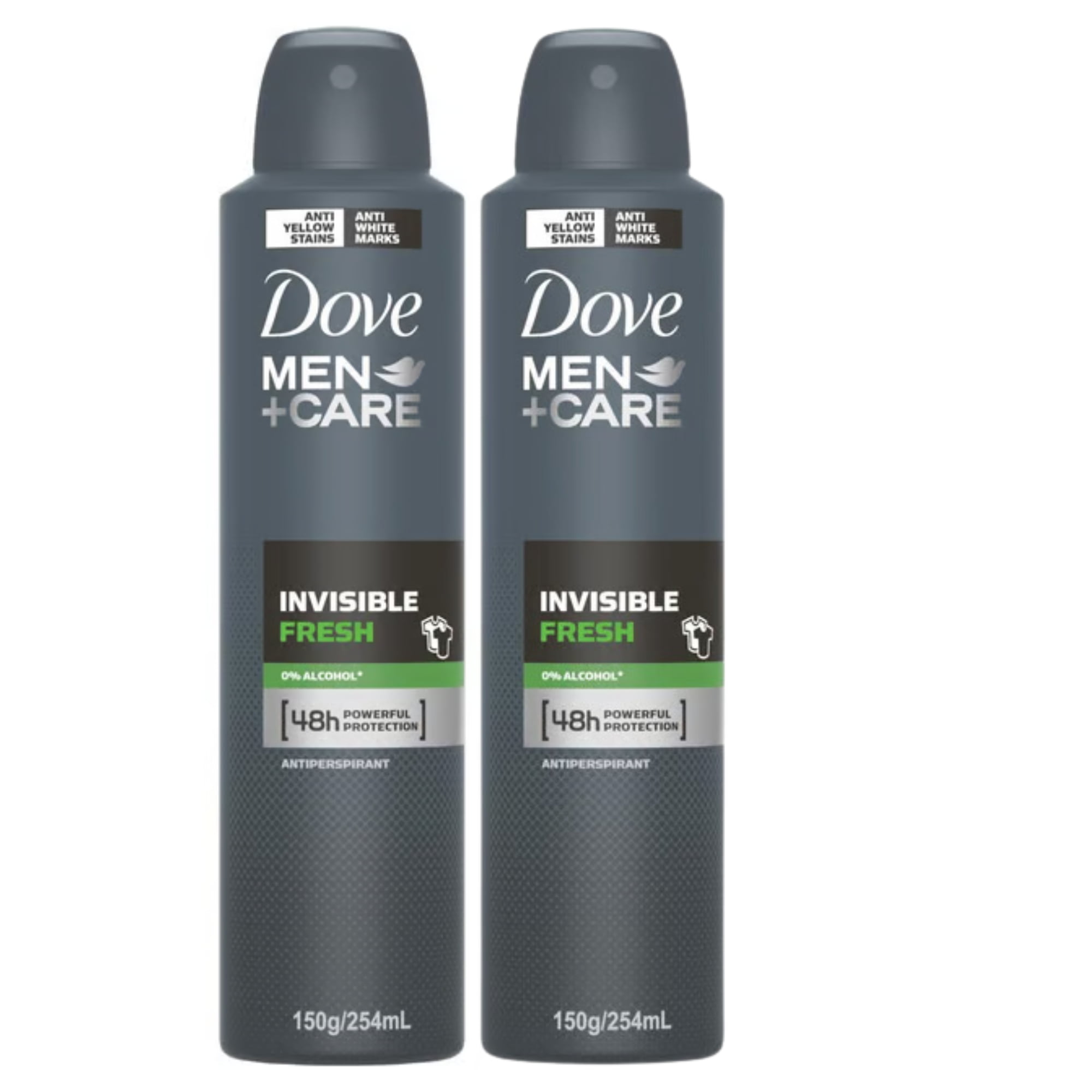 Dove Men+Care Invisible Fresh Antiperspirant Deodorant Spray, 48H