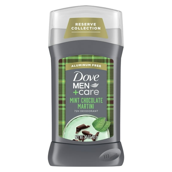 Dove Men+Care Limited Edition Men's Deodorant Stick Mint Chocolate Martini Aluminum Free, 3.0 oz