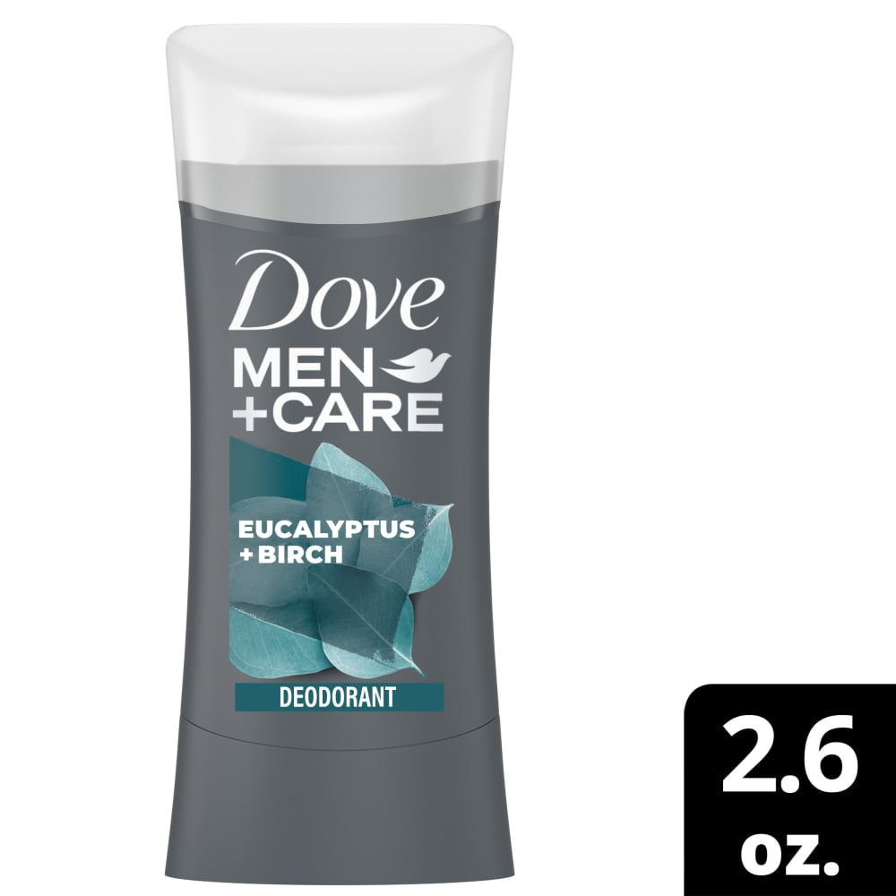 Dove Men+Care Mens Deodorant Stick Eucalyptus+Birch Aluminium-Free, 2.6 oz (Package May Vary)