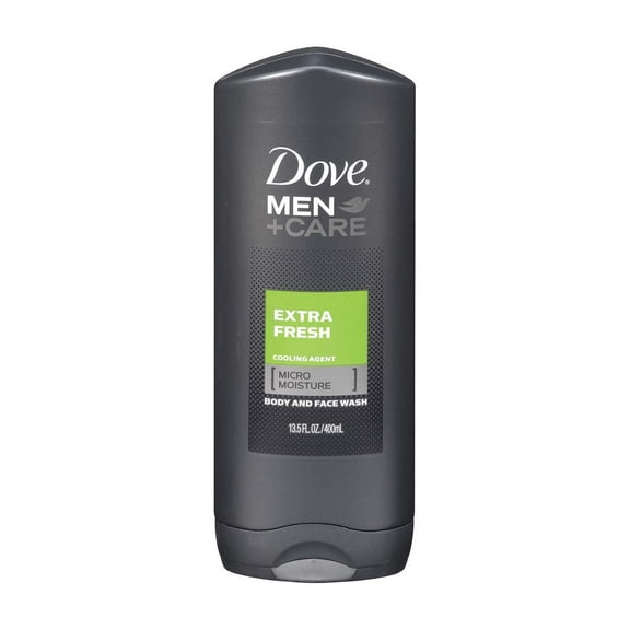 Dove Men+Care Refreshing Daily Use Face and Body Wash, 13.5 fl oz Pack of 7