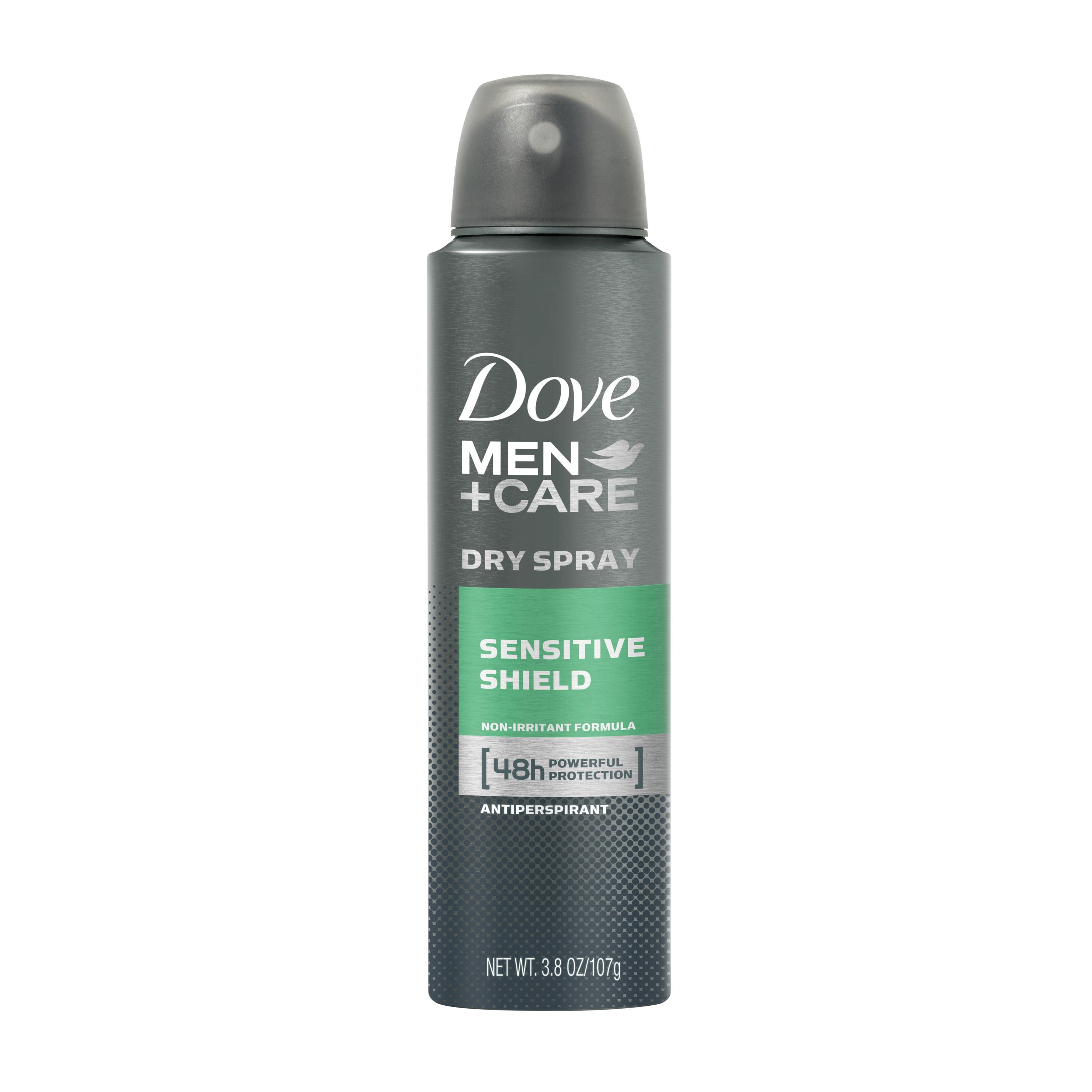 Dove Men+Care Sensitive Shield Dry Spray Antiperspirant Deodorant, 3.8