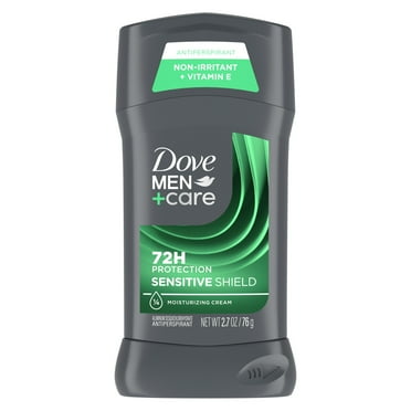 Dove Men+Care Sensitive Shield Antiperspirant Deodorant Stick for Men with Moisturizing Cream, 2.7 oz
