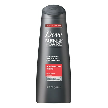 Dove Men+Care Shampoo and Conditioner, Invigoration Ignite, 12 Oz