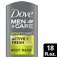 thumbnail image 1 of Dove Men+Care SportCare Body Wash Active + Fresh 18 Oz., 1 of 12
