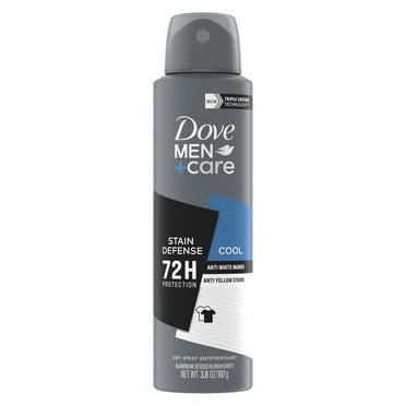 Dove Men+Care Stain Defense Cool Dry Spray Antiperspirant Deodorant, 3.8 oz