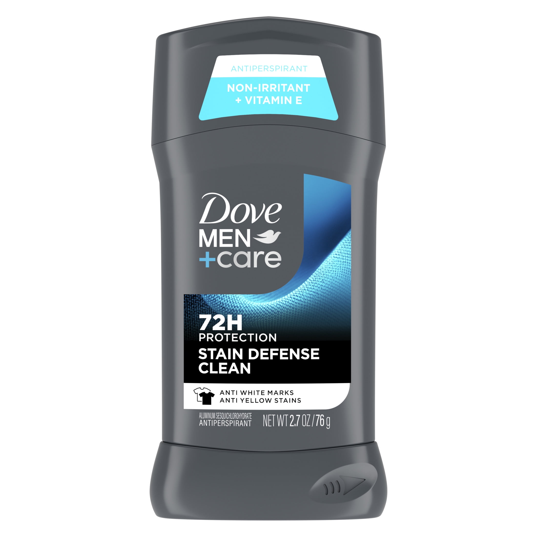 Dove Men+Care Deodorant Stick for Men, Anti-white Marks Stain Defense Clean, 2.7 oz